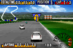 GT Advance Championship Racing screenshot 4 for GameBoy Advance